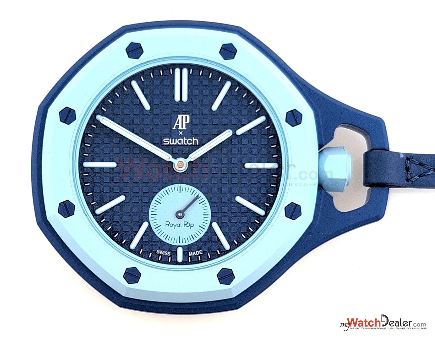 The Royal Pop in Blue: A 40mm Watch for Smaller Wrists