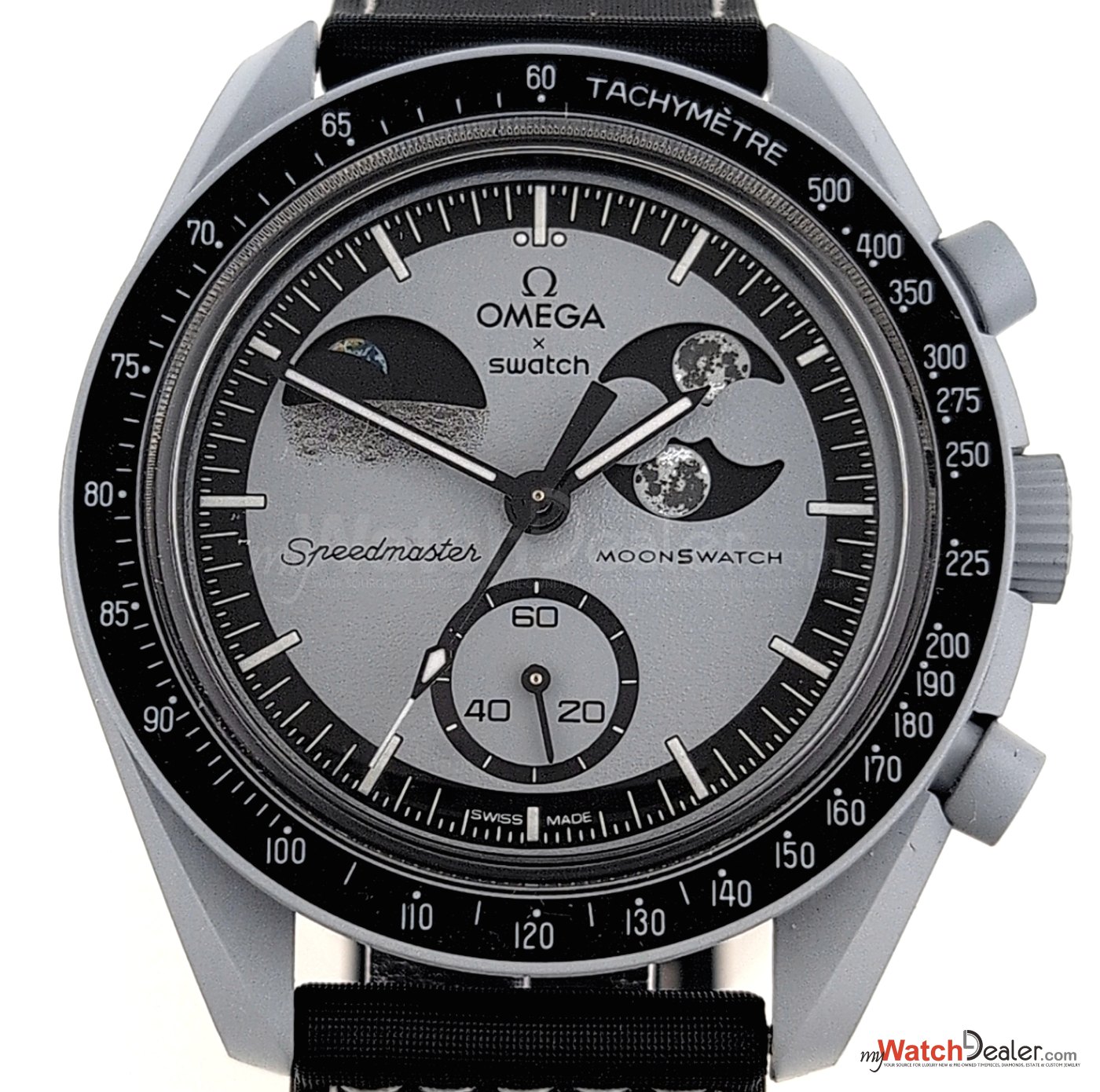 What Collectors Pay Up For in a Swatch X Omega EarthPhase