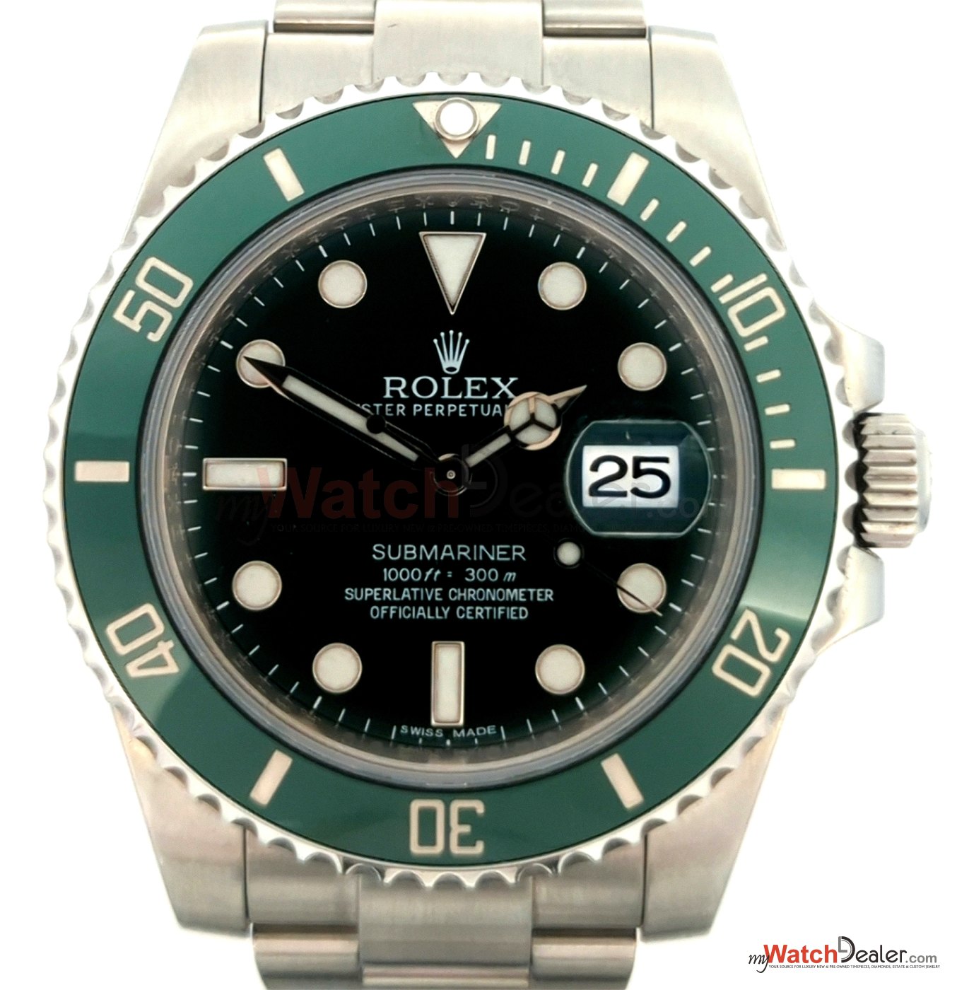 The Hulk Submariner 116610LV: What Green Commands