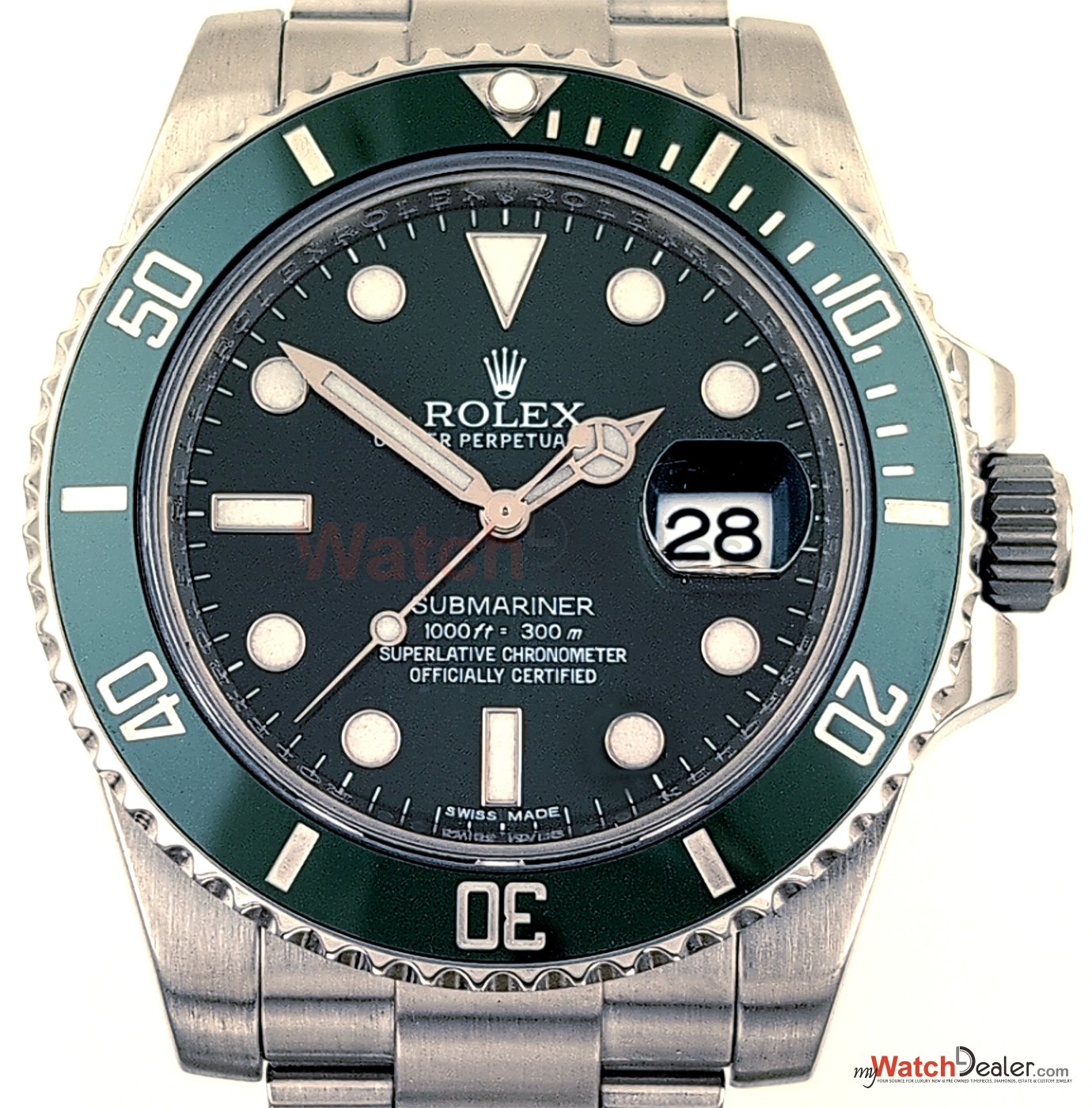The Hulk Submariner 116610LV: What Green Commands