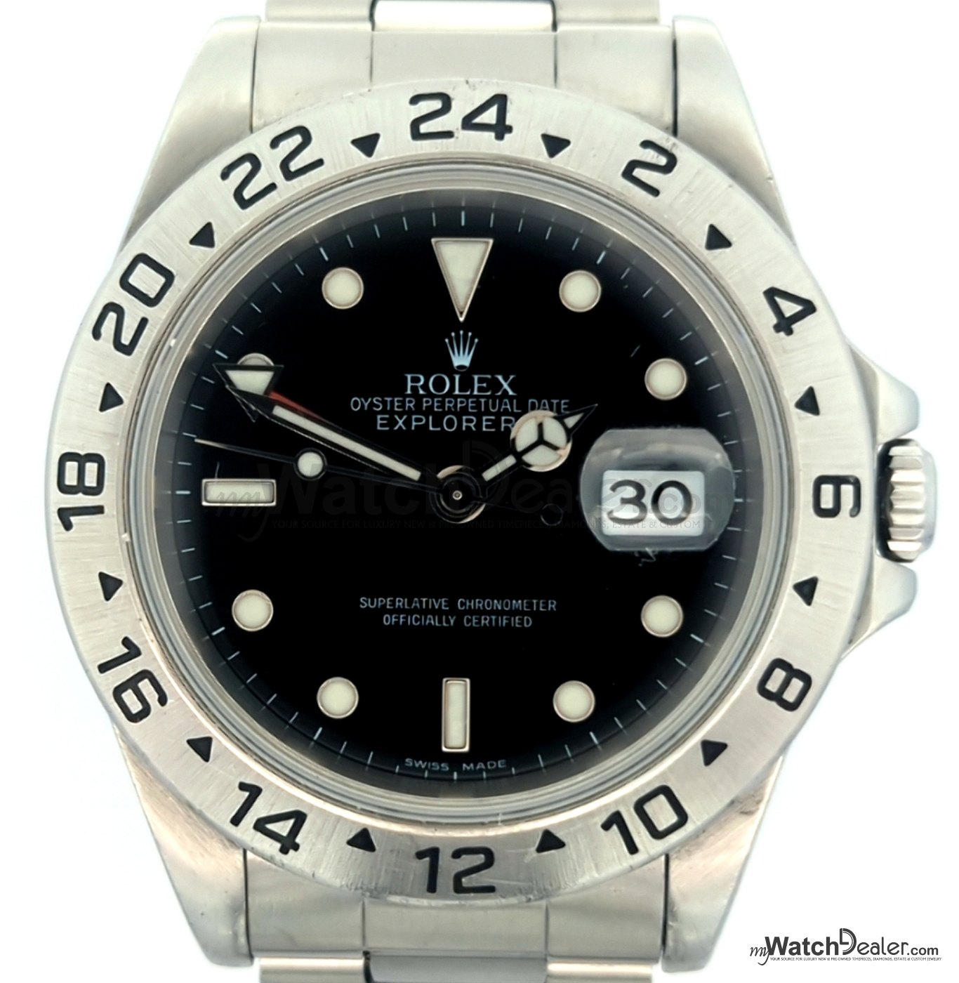 Rolex Explorer II 16570 in Steel, With Papers