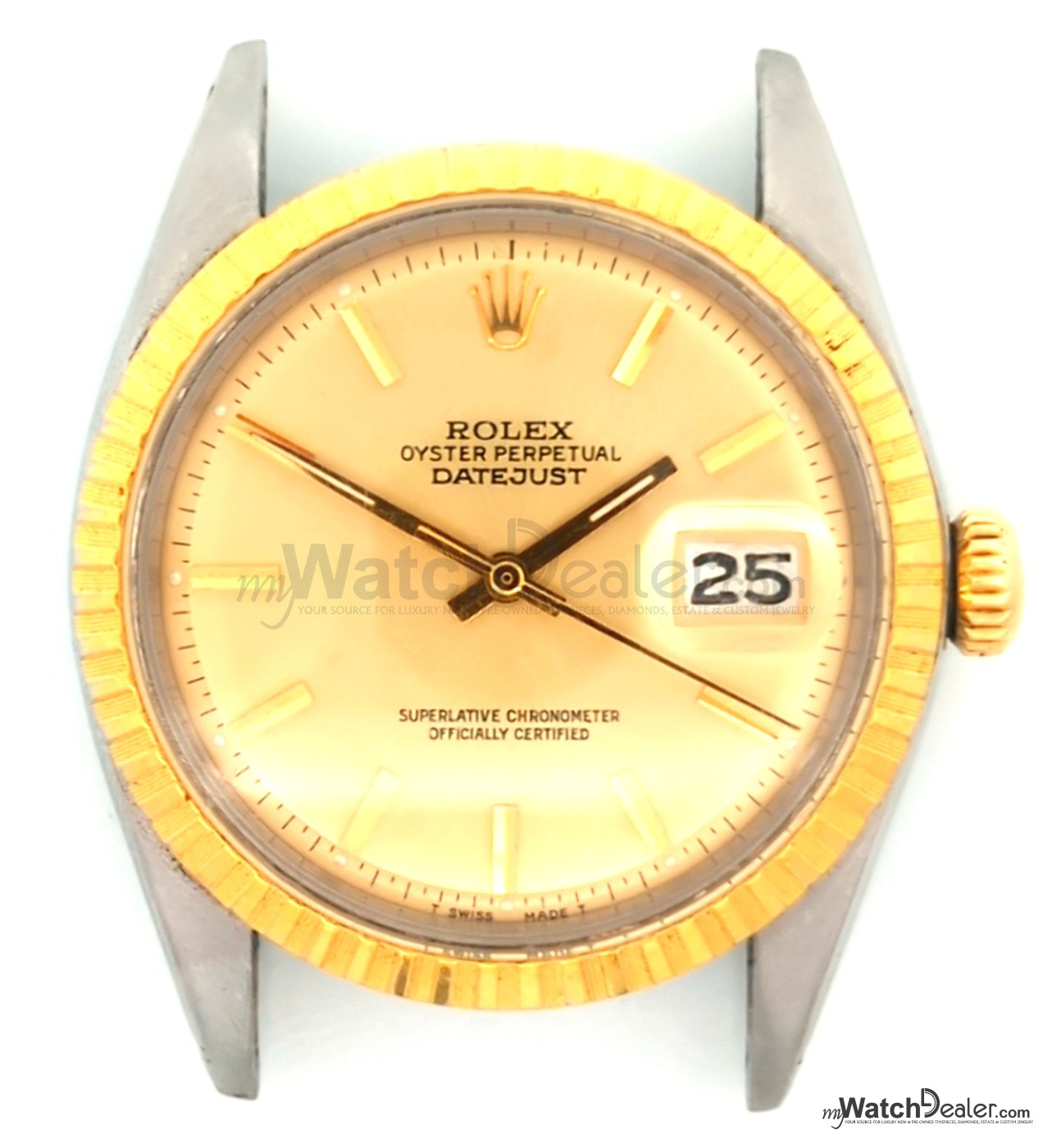 Rolex Datejust 1601: Two-Tone That Wears Small