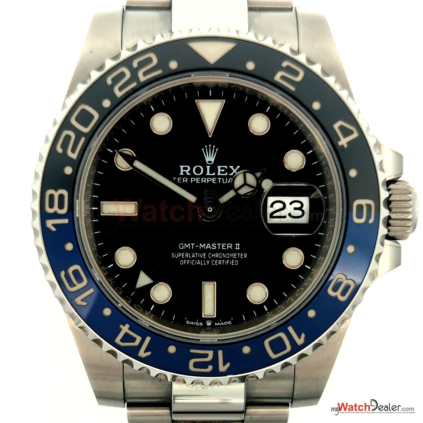 How the 40mm Batman GMT Sits on a Smaller Wrist