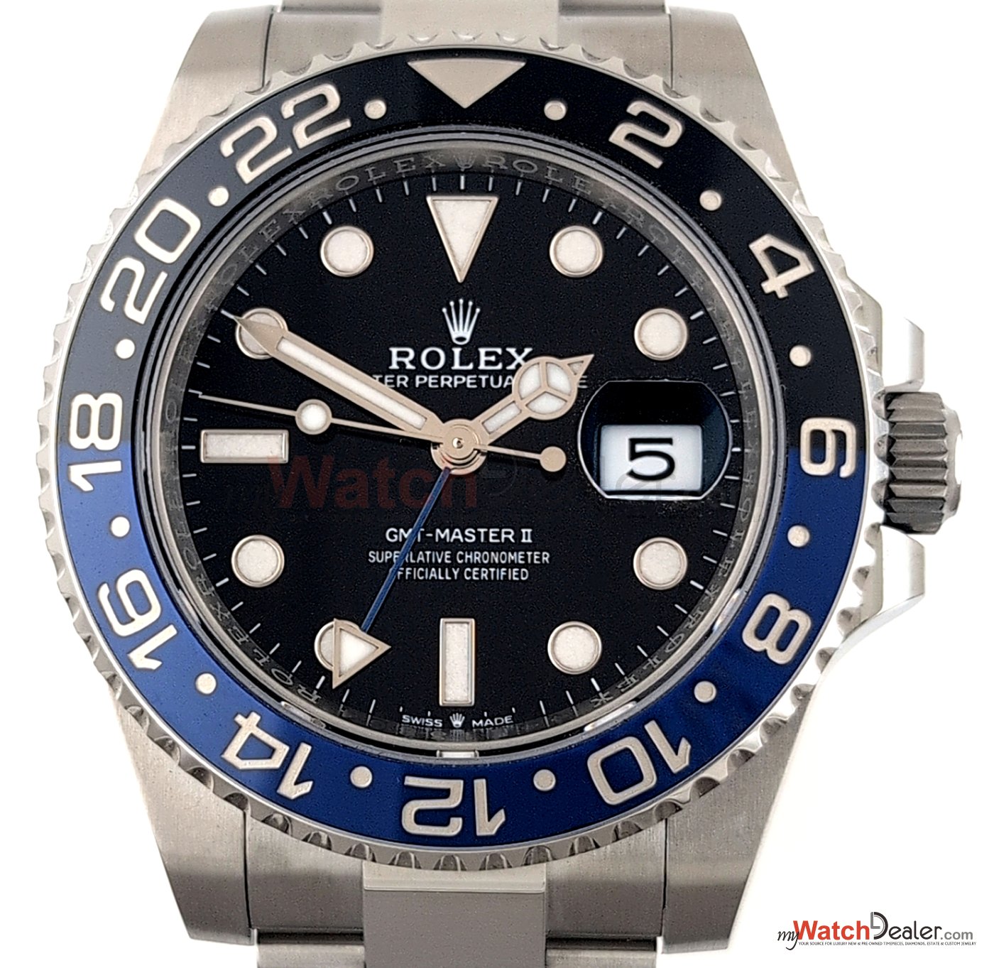 Rolex GMT-Master II 126710BLNR "Batman" — Unworn 2026, Full Set