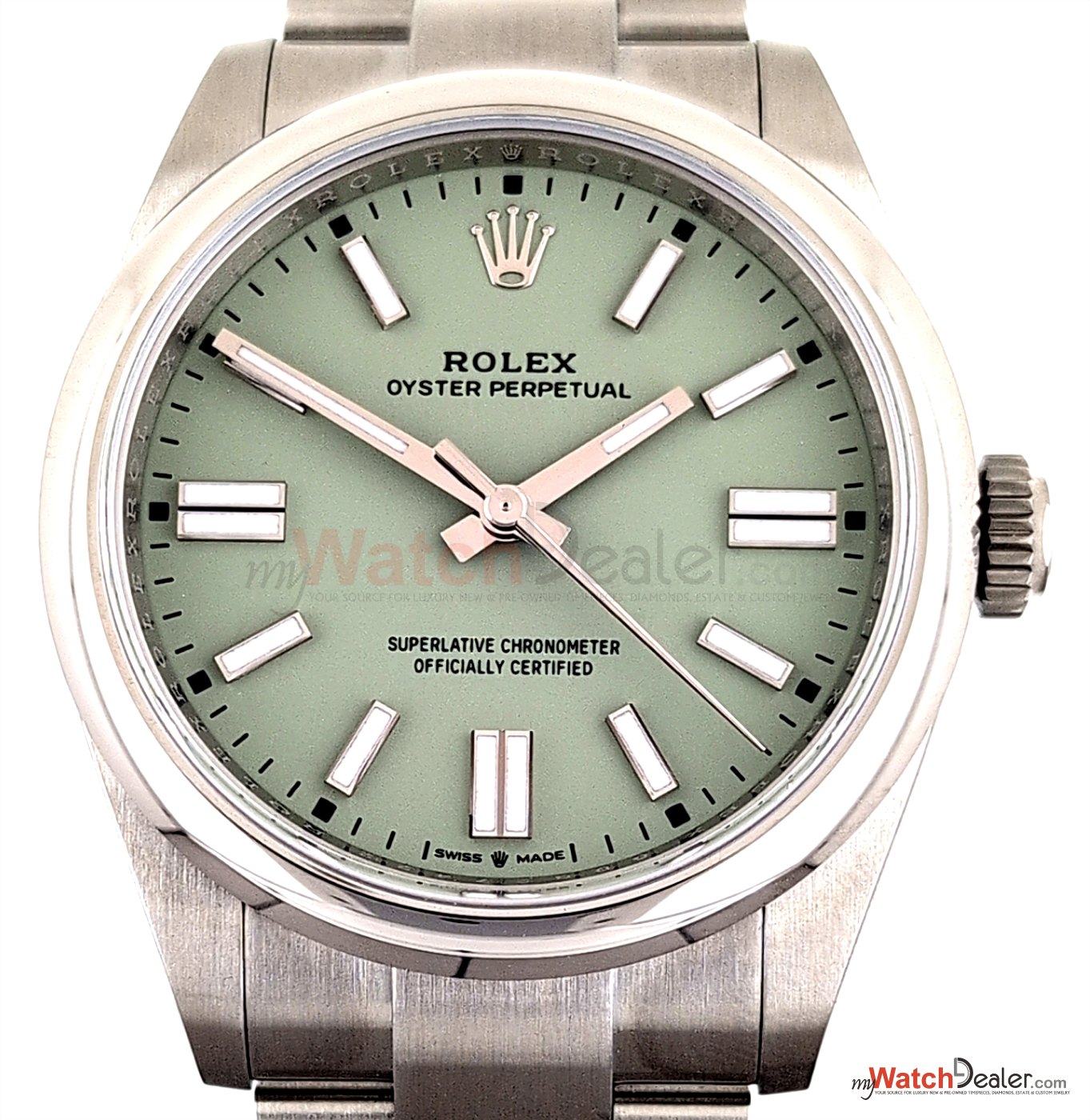 The Pistachio-Dial Oyster Perpetual 41 That Collectors Chase