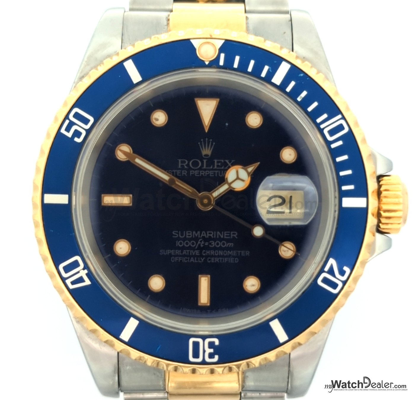 How the Two-Tone Submariner 16613 Wears on Smaller Wrists