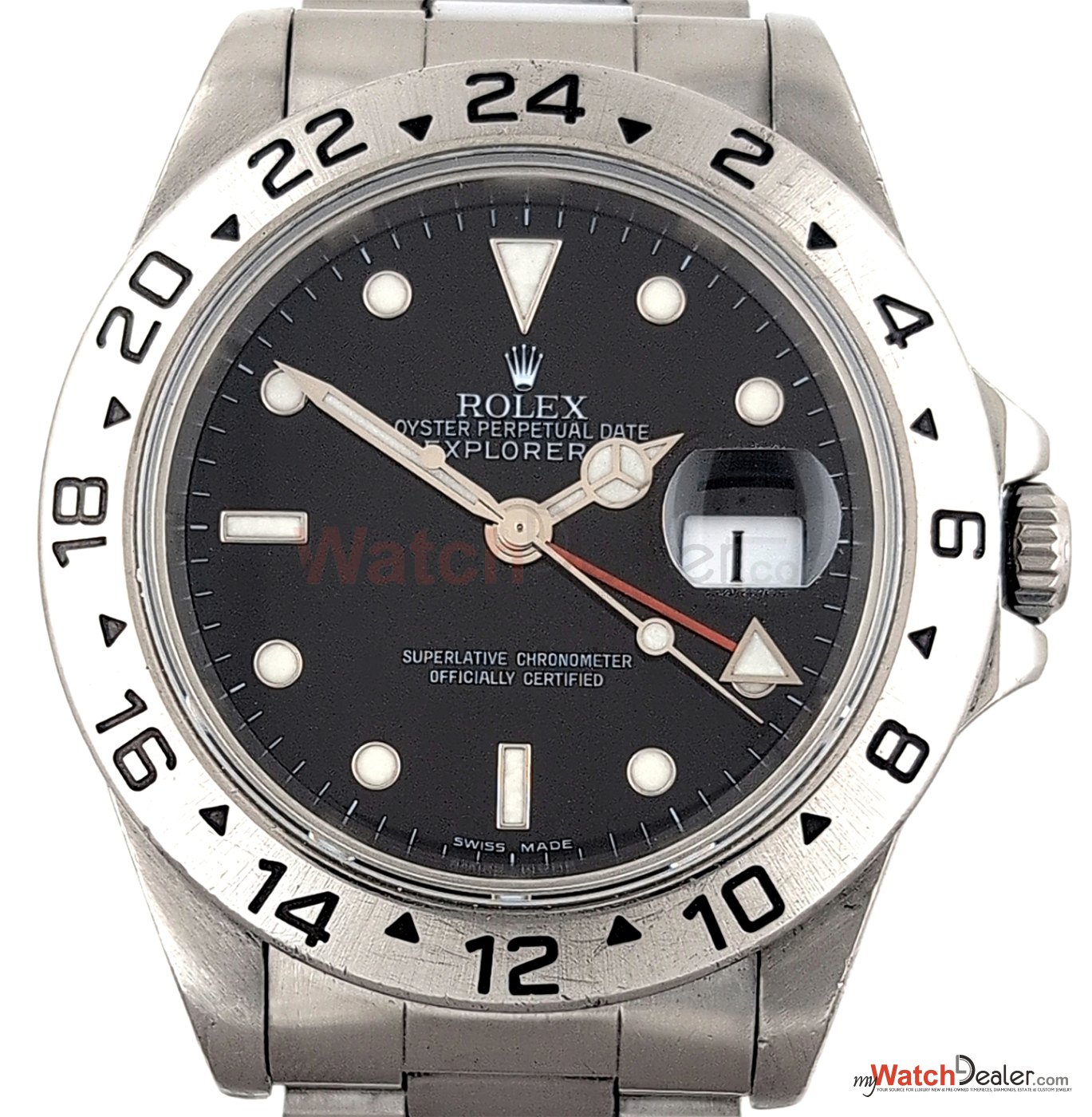 Rolex Explorer II 16570 in Steel, With Papers